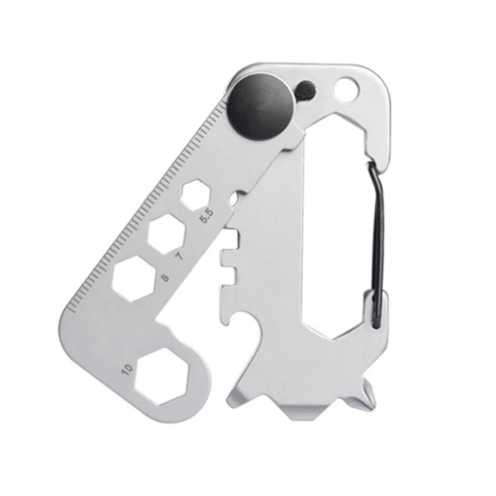 Daicamping Stainless Steel Multifunctional Mini Pocket Tool Outdoors Screwdriver Wrench Multi-Tool Portable Multitool