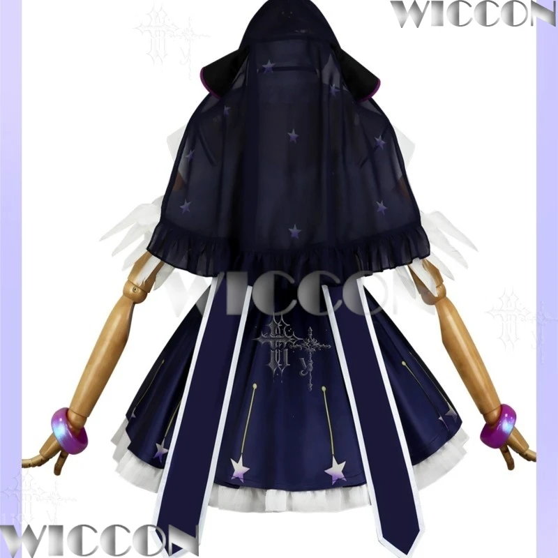 BanG Dream Yume Mita Fuji Miyako Cosplay Wig Mugendai Mewtype Dress Hat Collar Stockings Accessories Navidad Carnaval Event view 3