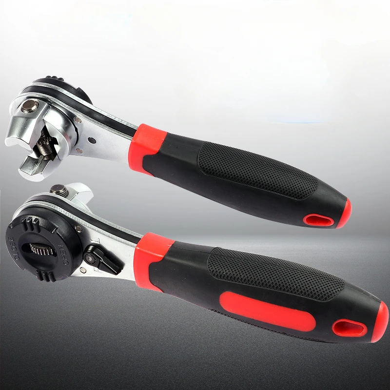 

Factory direct sales 6-22MM adjustable ratchet wrench multi-function wrench wrench chave de mandril herramientas taller