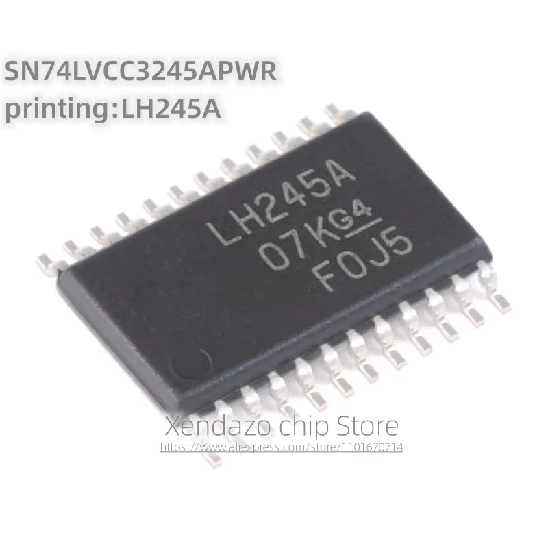 5pcs/lot SN74LVCC3245APWR printing LH245A TSSOP-24 package Original genuine Tri state output eight bus transceiver chip