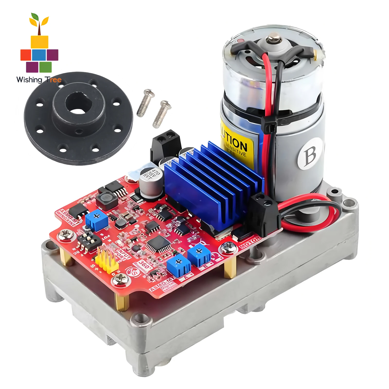 500kg.cm  High Torque Servo Motor ASMG-MTB Non-Contact Magnetic Encoder for Robot Arm/Valve Control