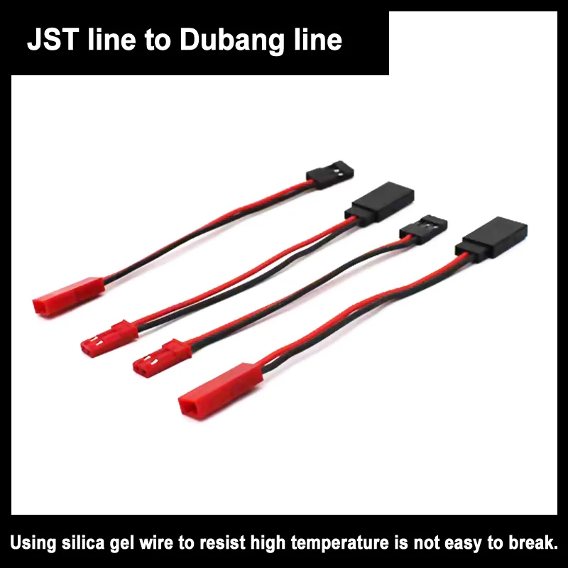 

Battery Charger Wire Plug Adapter Cable Jst Adapter Cable Jst To Dupont Jr Futaba Suitable For Electric Diy Remote Control Model