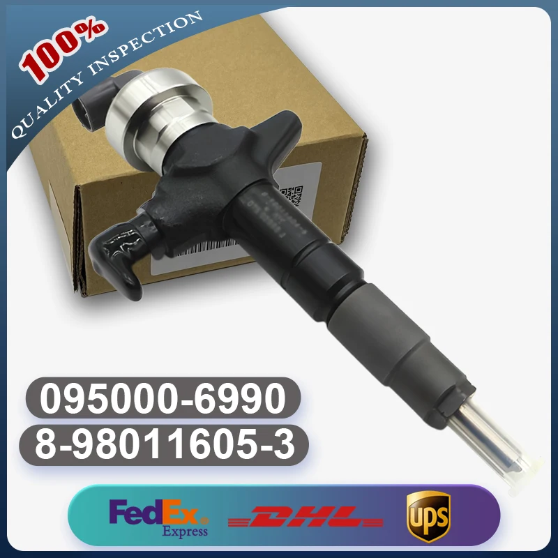 

Common Rail Fuel Injector 095000-6990 095000-6993 8-98011605-1 8-98011605-3 for Isuzu Engine 4JJ1 4JK1