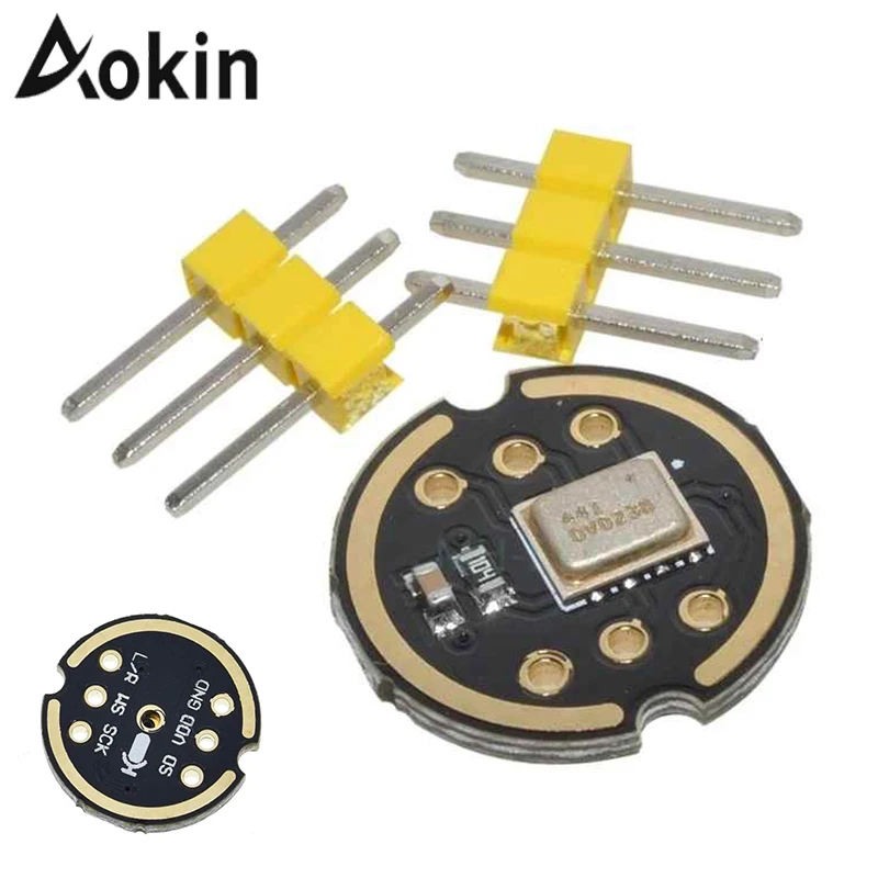 INMP441 Omnidirectional Microphone Module MEMS High Precision Low Power I2S Interface Supports ESP32