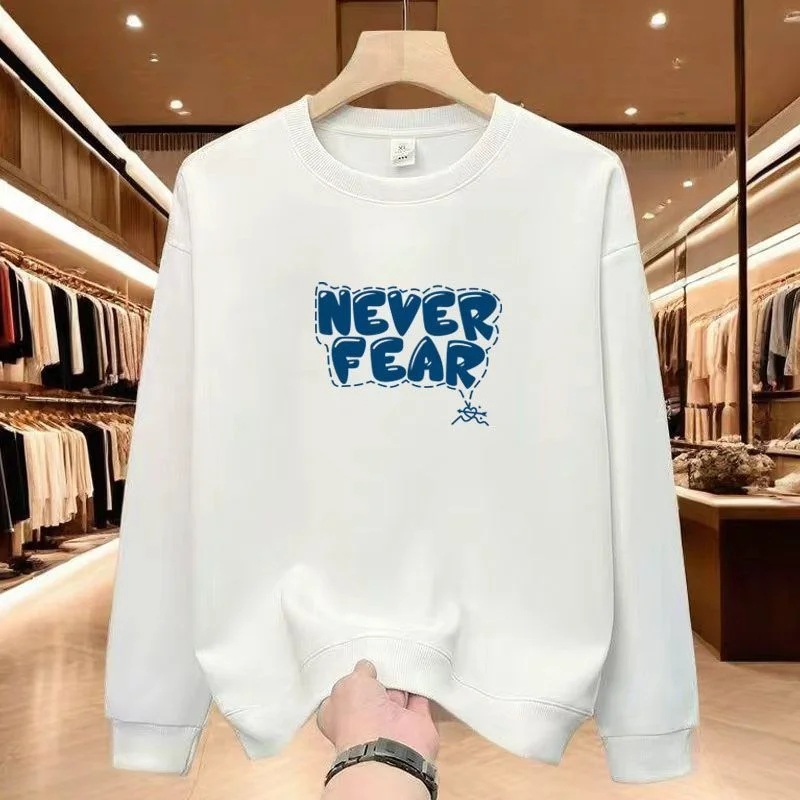 

This Trendy Brand's Letter-printed Round-neck Hoodie Is A Loose Oversized Versatile Choice for Women's Autumn and Winter Outfits