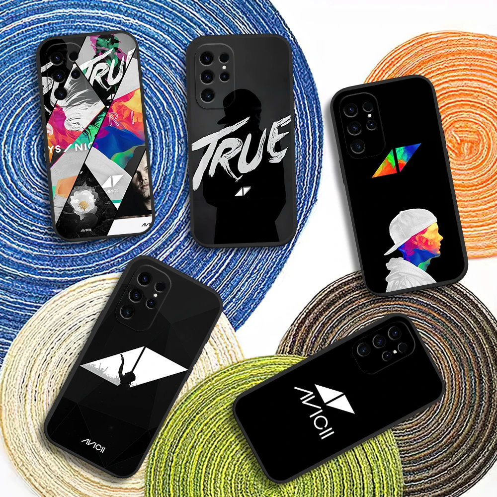 DJ A-Avicii Tim Bergling True Phone Case For Samsung Galaxy A54 A71 A72 A73 S22 S23 Ultra Black Soft Silicone Cover