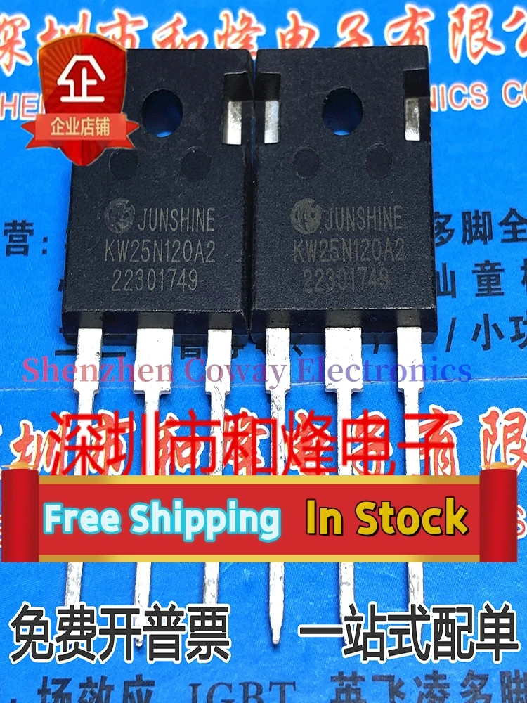 

10PCS-30PCS KW25N120A2 TO-247 IGBT 25A 1200V In Stock Fast Shipping