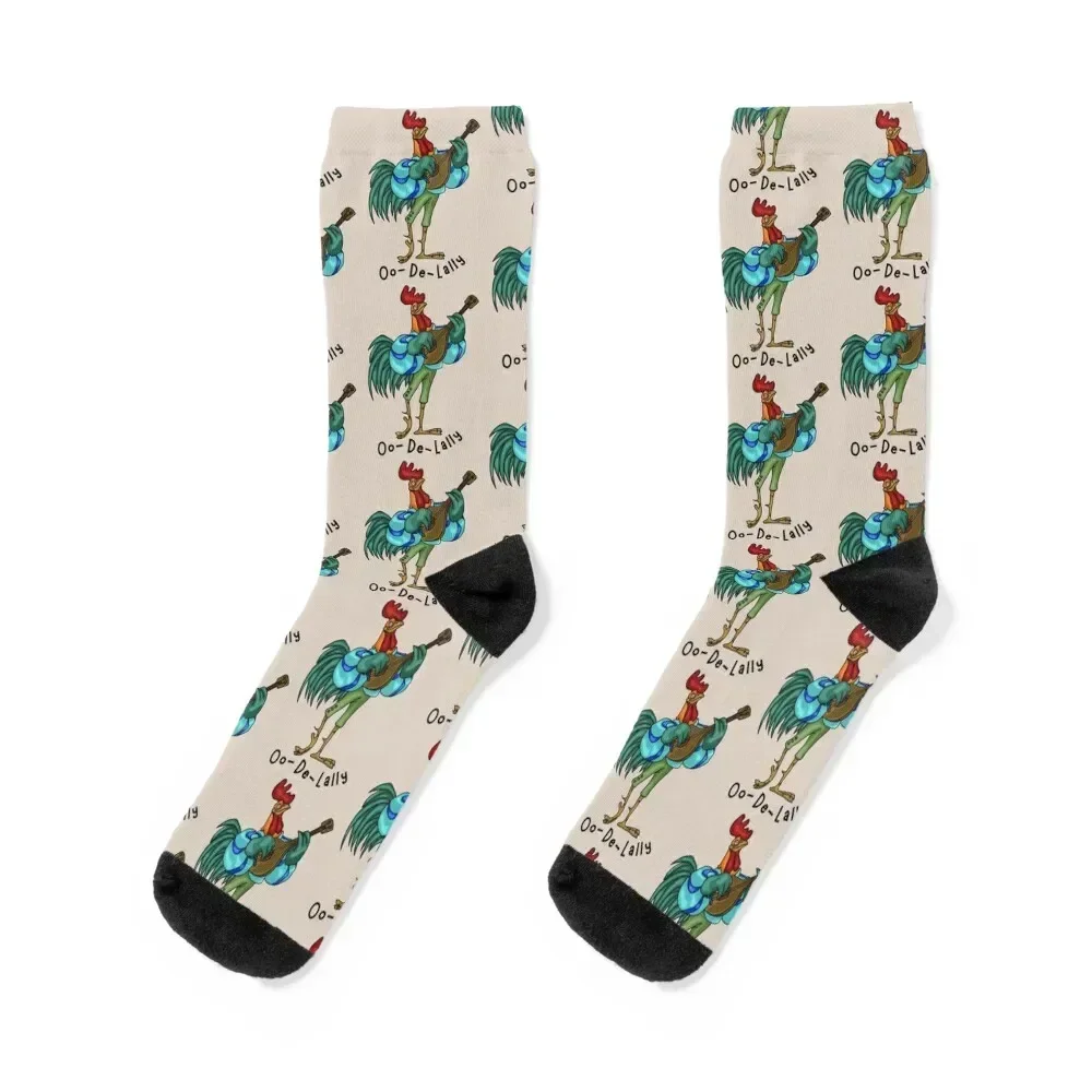 Oo-De-Lally Rooster Socks sports and leisure halloween Socks Man Women's