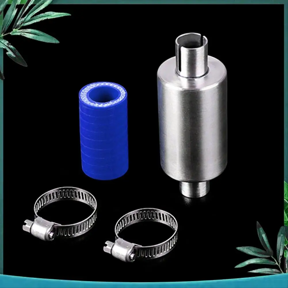 (NEU) Neuer Auspuff-Abgestimmter Rohrschalldämpfer für 1/5 HPI KM Rovan Baja 5B 5T 5SC 5SS Rc Bootsteile Rc Bootsschalldämpfer