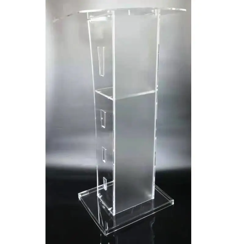 Removable welcome stage acrylic podium colorful hosting stage award podium conference stage discoloration signing stage