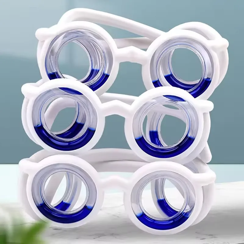 Tragbare Reisekrankheitsbrille, linsenlose Anti-Krankheits- und Anti-Schwindel-Brille mit Flüssigkeitsring, leichte Anti-Schwindel-Brille – Detail 7