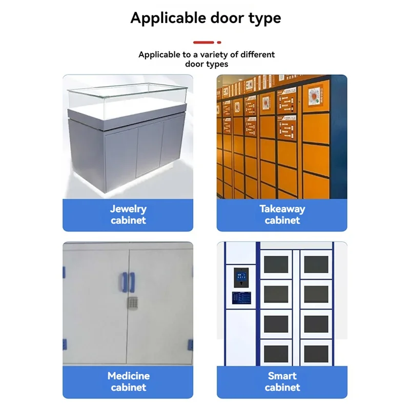 ABSQ-DC12V Electric Bolt Locks Access Control Electric Lock Mini Electric Lock Electronic Door Lock Status