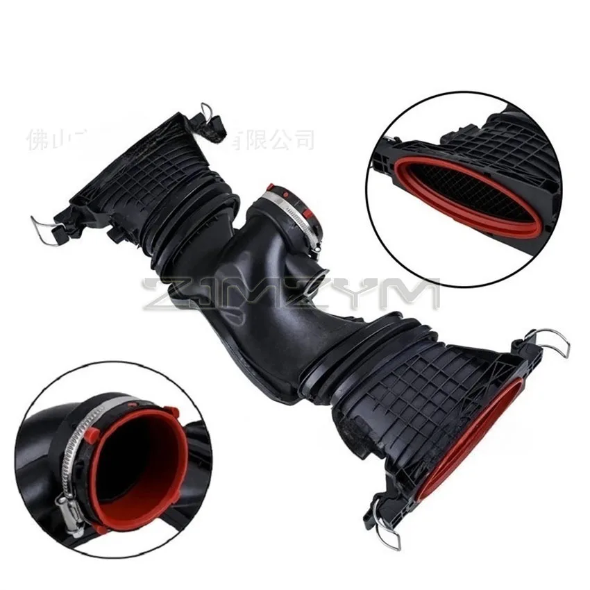 AP02 Air Intake Pipe With Mass Air Flow Sensor 4 Pin For Benz OM642 A6420900048 0281002955 6420902242 A6429050500