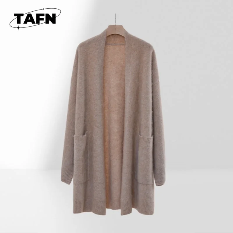 Stylish Women's Long Sleeve Trench Jack Button Closure Windbreaker Coat Women Minimalist Style Women's Spring Trench AK2151