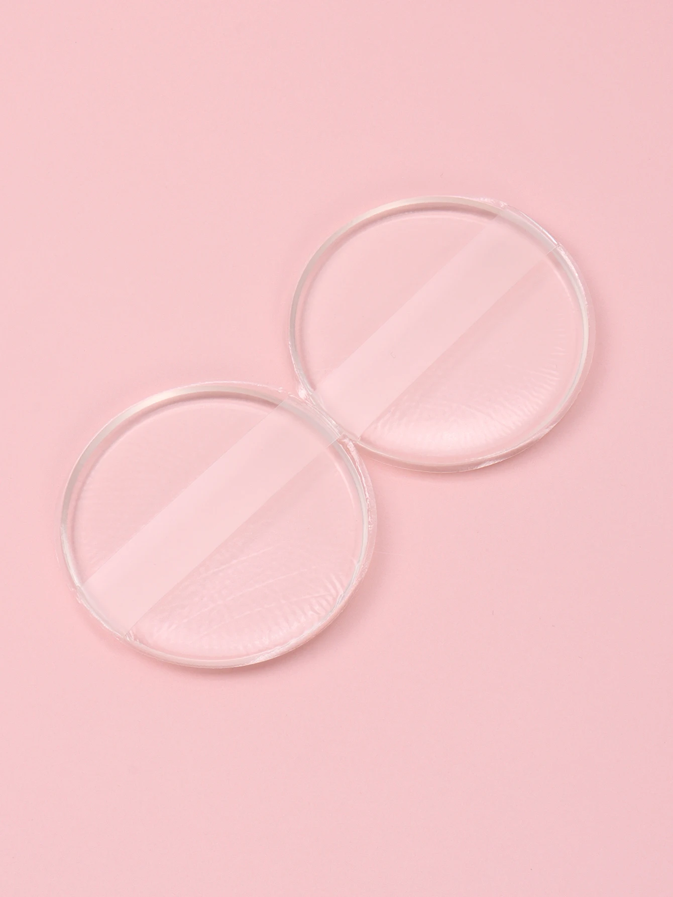 Esponja de silicona para polvo, herramienta de maquillaje cosmética transparente reutilizable, sin polvo para comer, esponja de gelatina