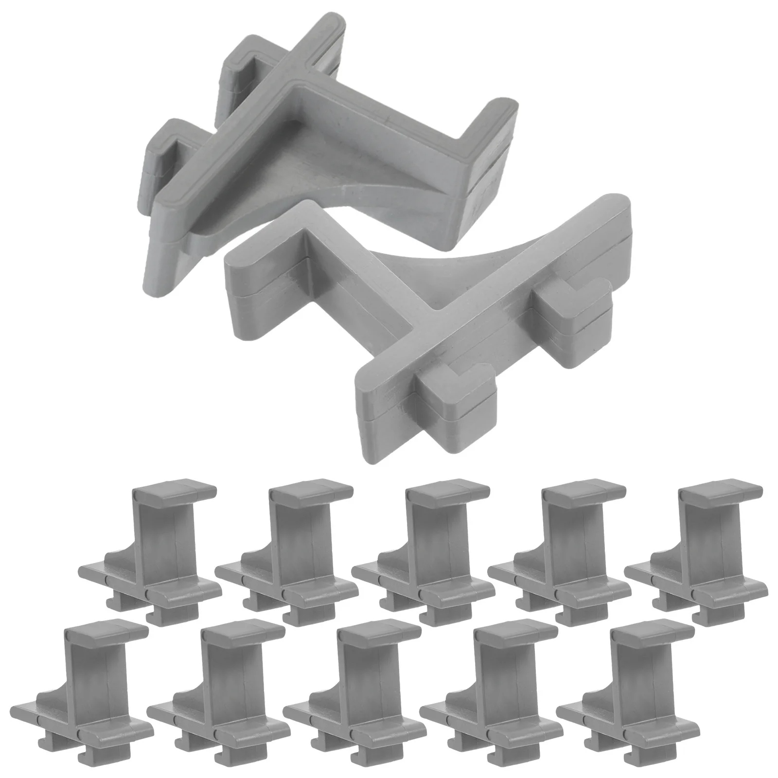 

12Pcs Freezer Shelf Clips Plastic Refrigerator Support Hooks Refrigerator Door Shelf Clip Fridge Divider Clip