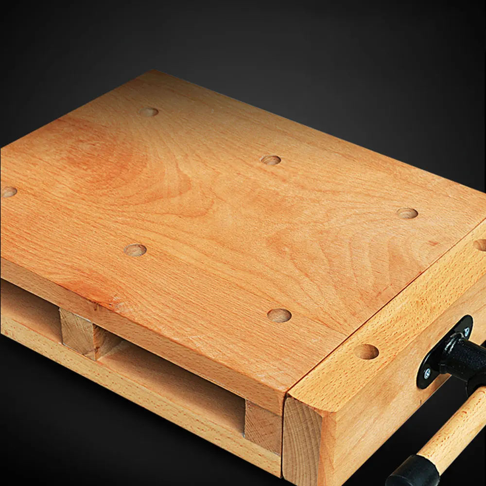 Tavolo multifunzionale per la lavorazione del legno in faggio Banco da lavoro manuale da tavolo portatile Mini tavolo per la lavorazione del legno per uso domestico in miniatura 2025 NUOVO