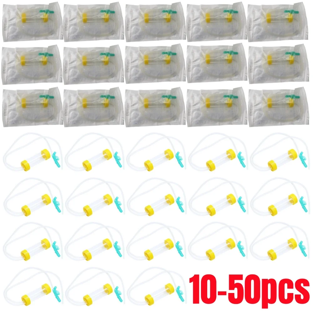 

10-50 шт. одноразовое устройство для отсасывания мокроты F10/F14, медицинский экстрактор слизи, ручной назальный аспиратор с аспирационной трубкой, прозрачный нос