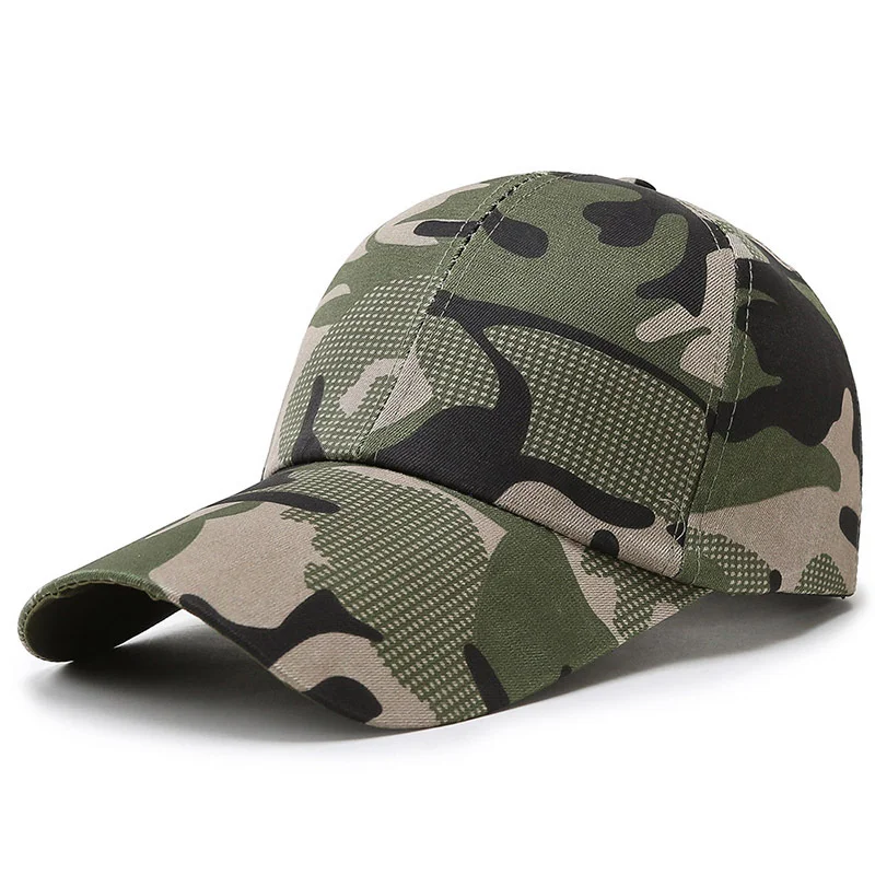 Adjustable Baseball Cap Tactical Summer Sunscreen Hat Camouflage Military Army Camo Airsoft Hunting Camping Hiking Fishing Caps