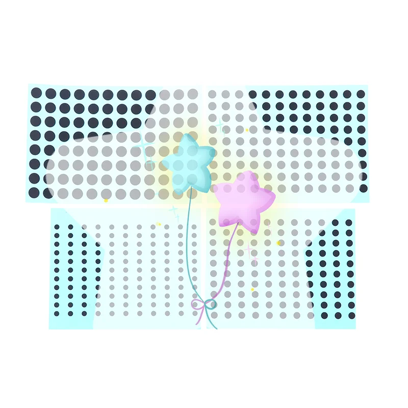Diameter 3/4/5/6 MM 4 Sizes Black Conductive Rubber Pads Keypad Repair Kit For IR Remote Control Conductive Rubber Buttons