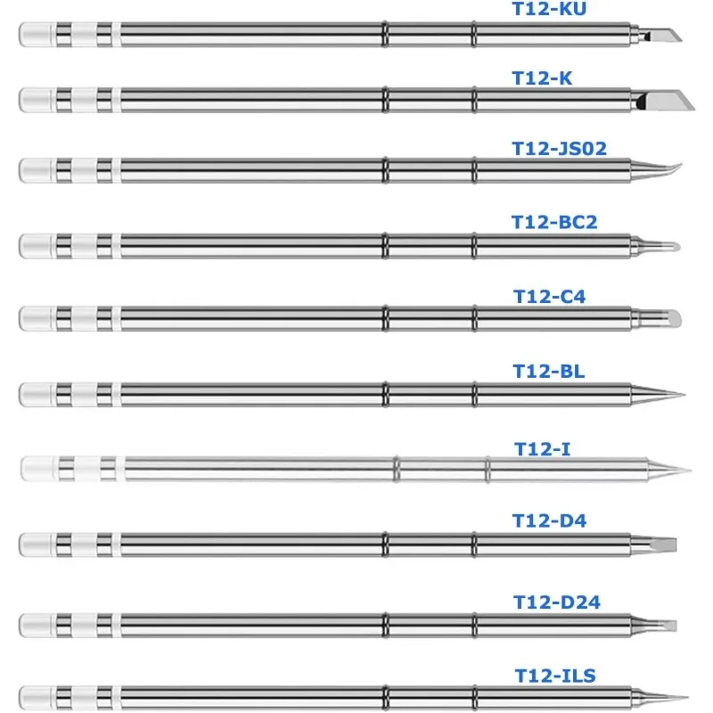 1pc T12 Soldering Iron tips Replacement Various models of Tip Electric Soldering Iron Tip T12-D24 T12-D12 T12-DL32