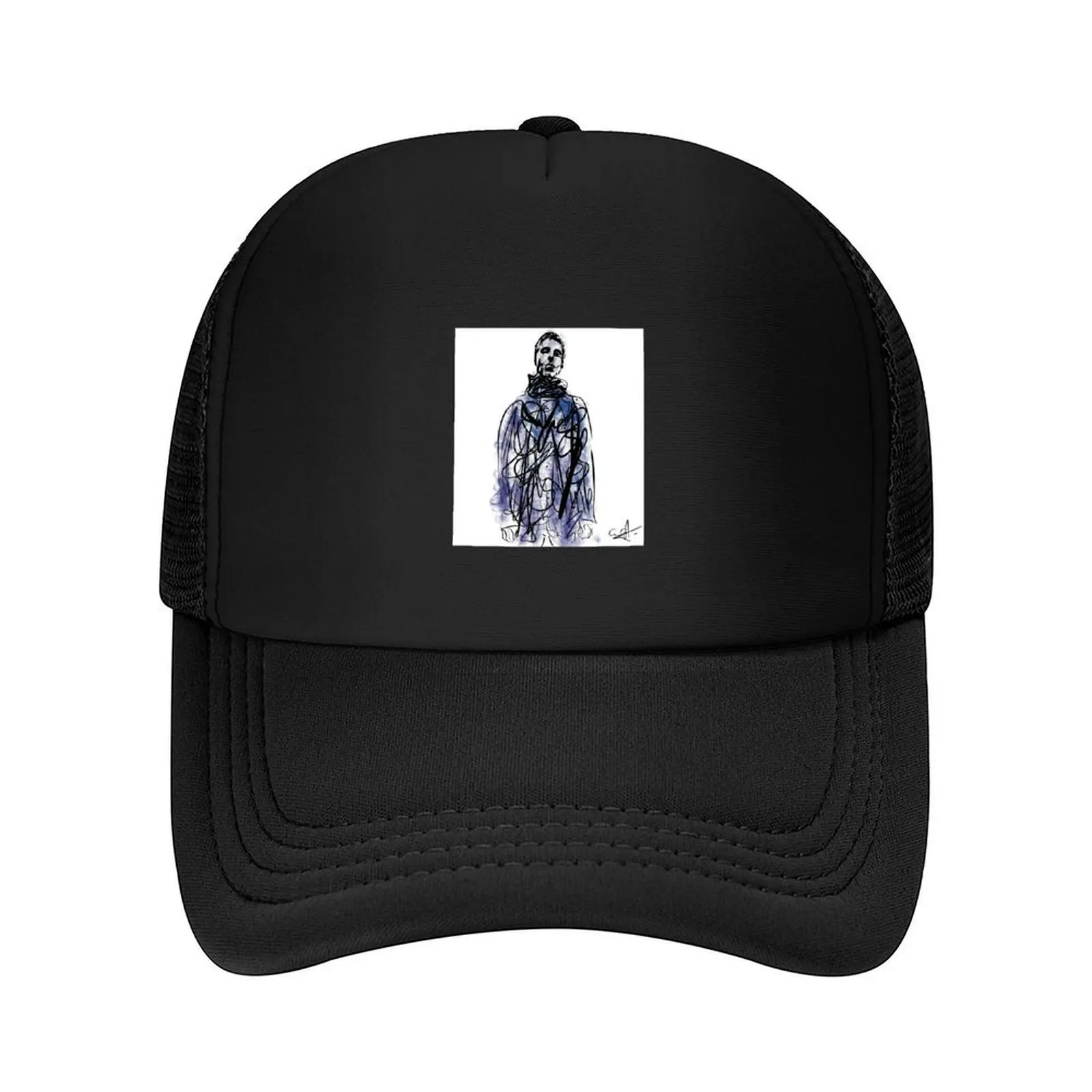 

liam gallagher art Baseball Cap beach hat custom caps Horse Hat New In Hat Men Caps Women's