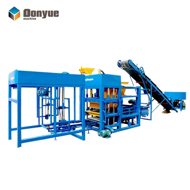 Building Equipment Full Automatic Concrete Block Making Machine QT4-25