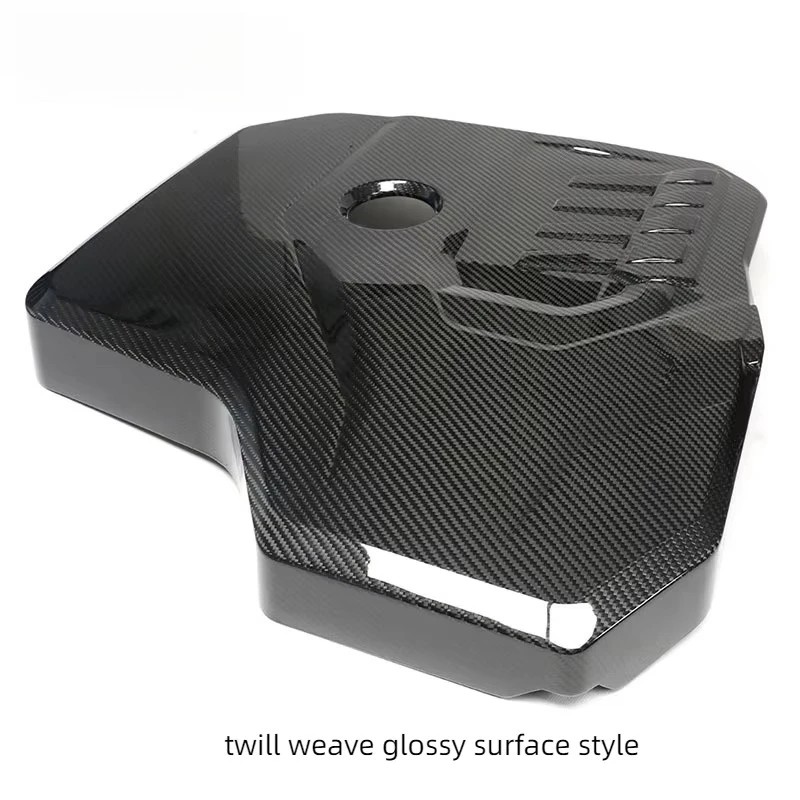 غطاء محرك من ألياف الكربون الجافة الحقيقية مناسب لـ B G20 G30 G05 2.0T