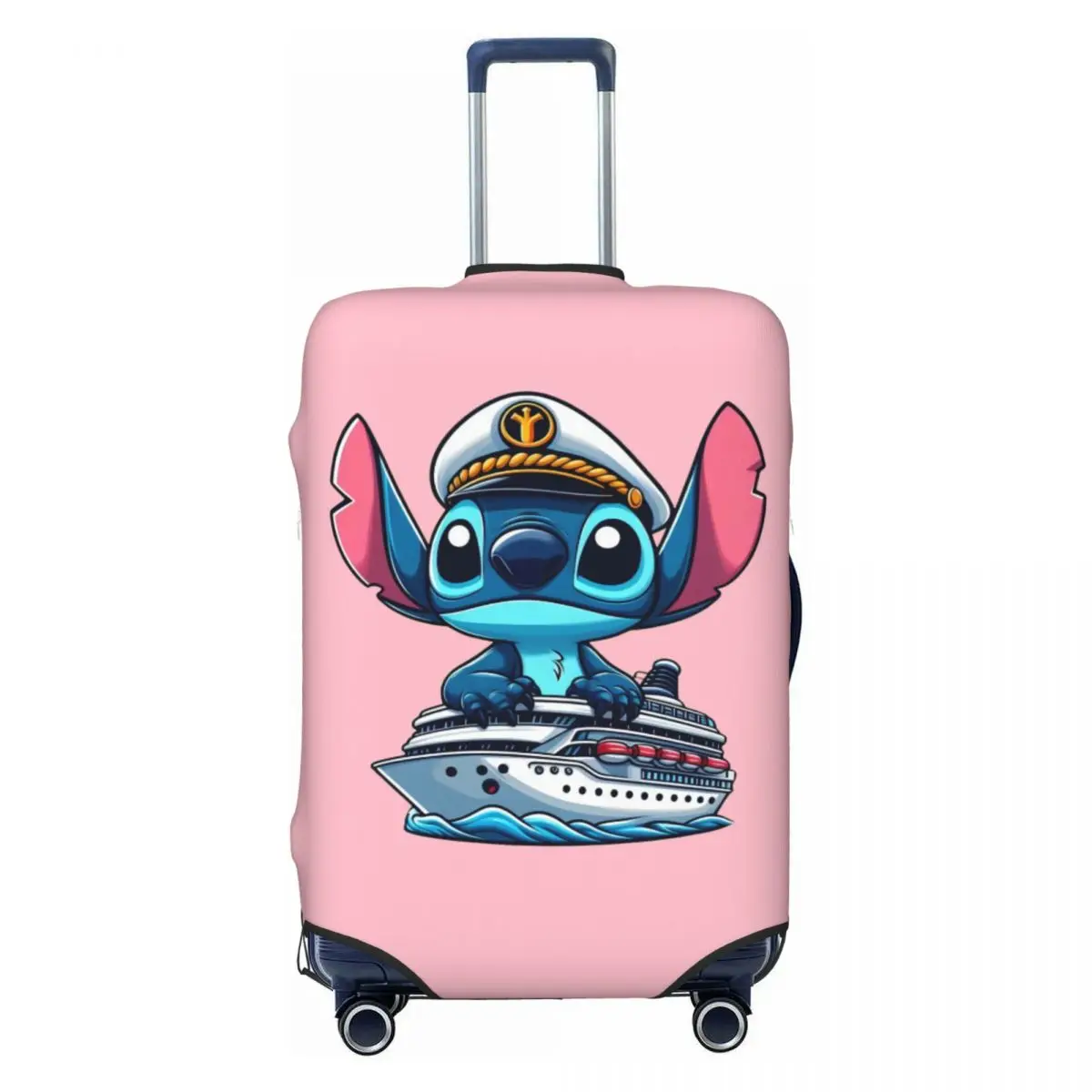 

Custom Stitch Ship Luggage Cover Elastic Travel Suitcase Protective Covers Suit For 18-32 inch