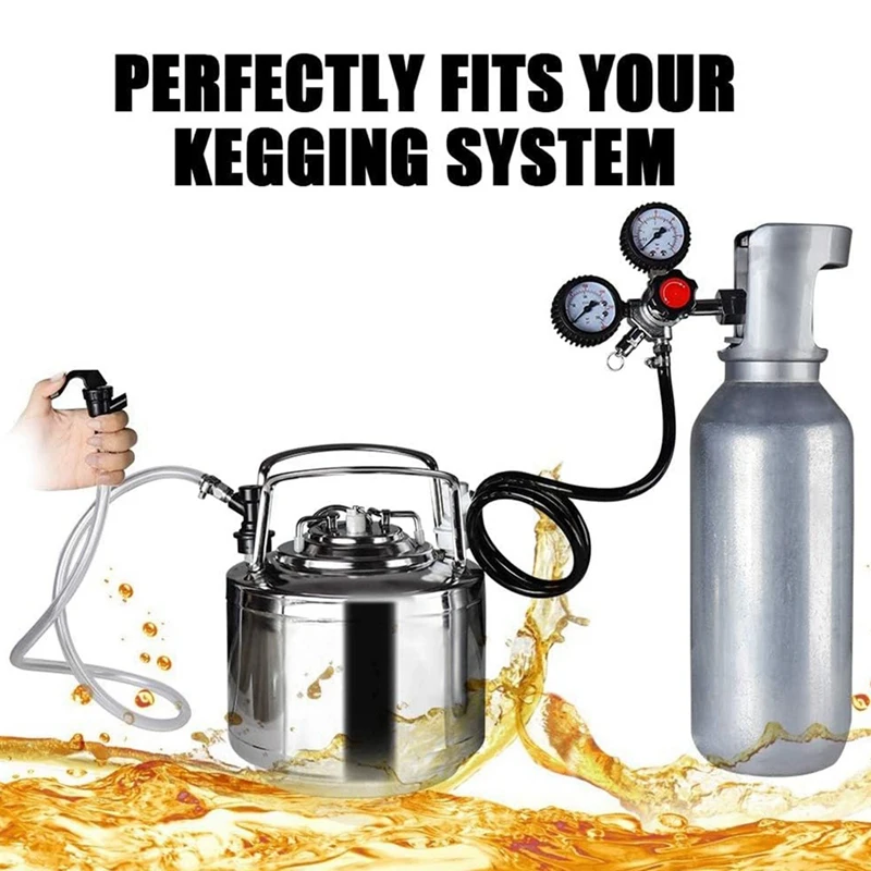 5 FT Ball Lock Beer Line Assembly Kit,Tubing Ball Lock Quick Disconnect For Cornelius Keg Beer Dispenser Soda Durable