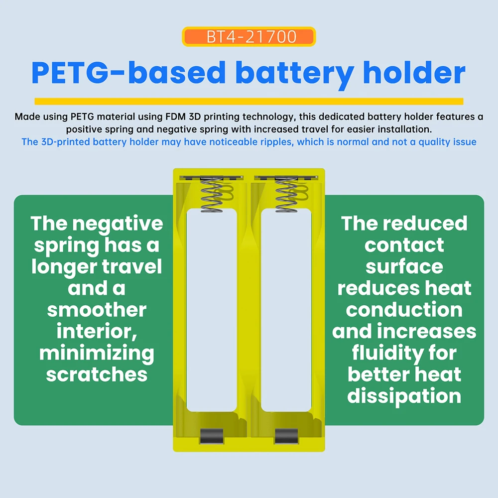 Four-Channel Mini  Battery Tester With Color Screen For 21700 Battery Testing Charge/Discharge Battery Capacity Tester