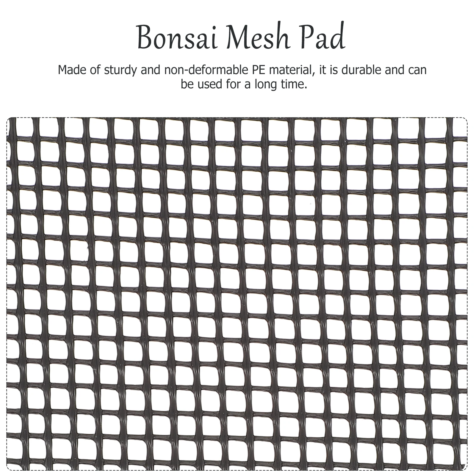 20 stücke Pflanzer Mesh Pad Wiederverwendbare Kunststoff Entwässerung Net Für Bonsai Blumentopf Boden Loch Bildschirm Halten Boden An Ort Verhindern mücke