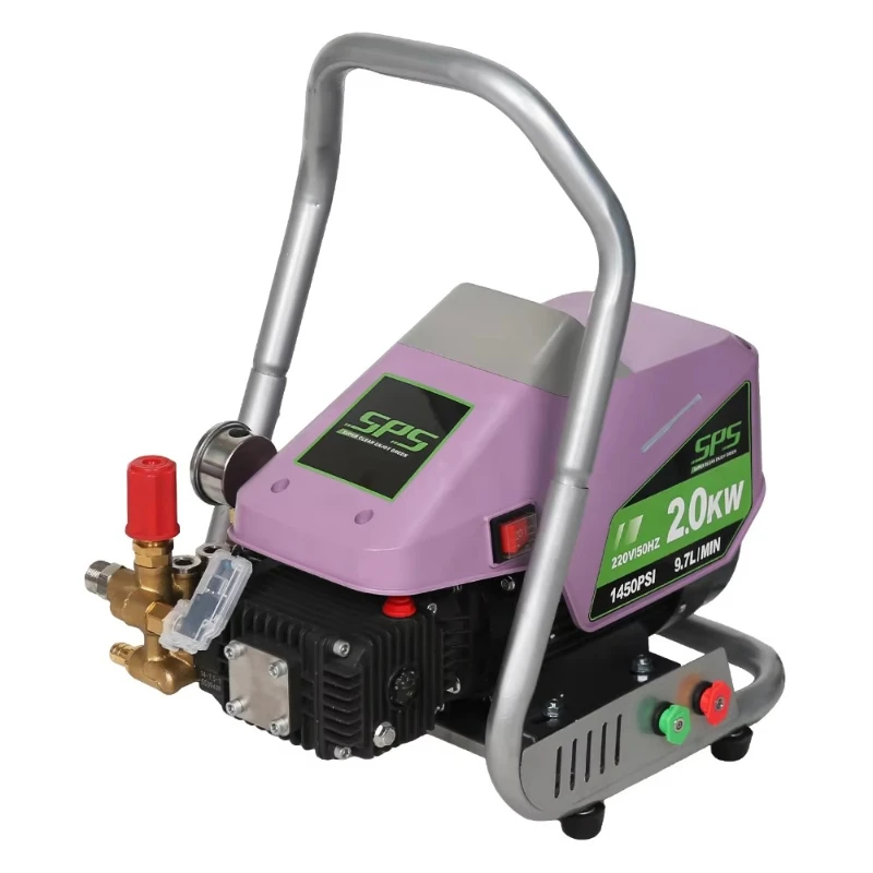 New Electric High Pressure Cleaner Machine 220v 150Bar Portable Cold Water Jet Surface Cleaner Equipment for Road Floor Cleaning