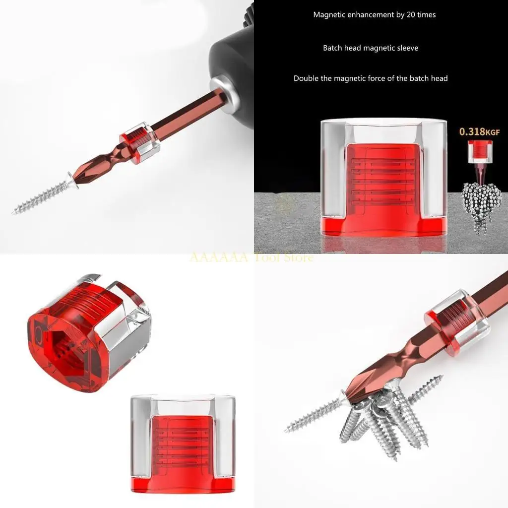 A2BE Screwdriver Tips Rings Universal Electric Screw Driver Head