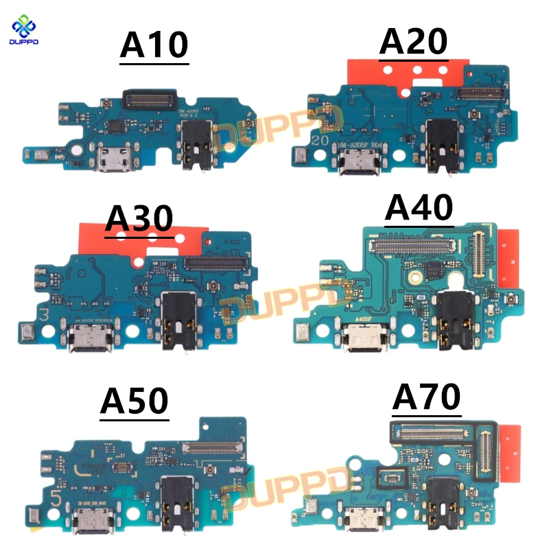 

USB Charger Charging Port Dock Connector Board Flex Cable For Samsung A50 A505 A10 A105F A20 A205F A30 A305F A40 A405F A70