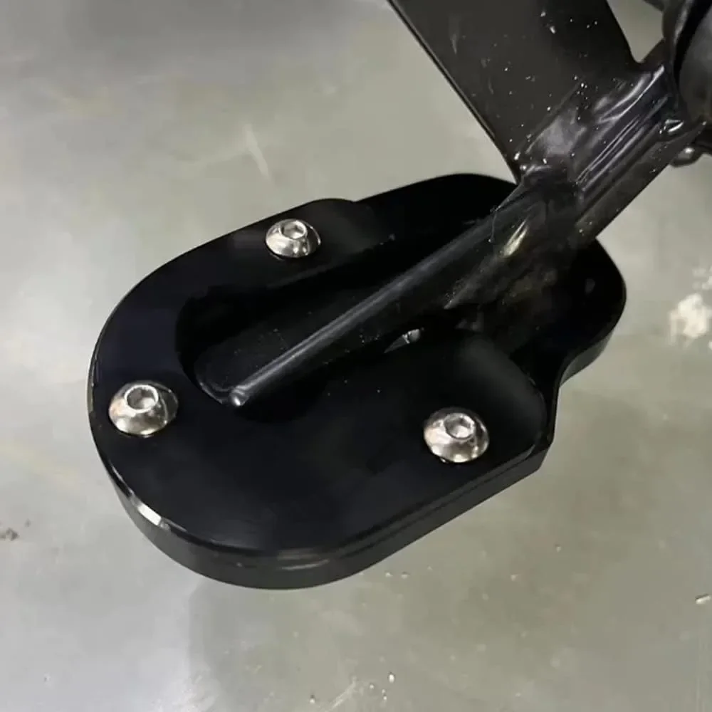 Motorcycle Side Stand Foot Extender Plate Enlarger Kickstand Support Pad For Harley Pan America S RH1250 PA1250 RA1250S 21-later