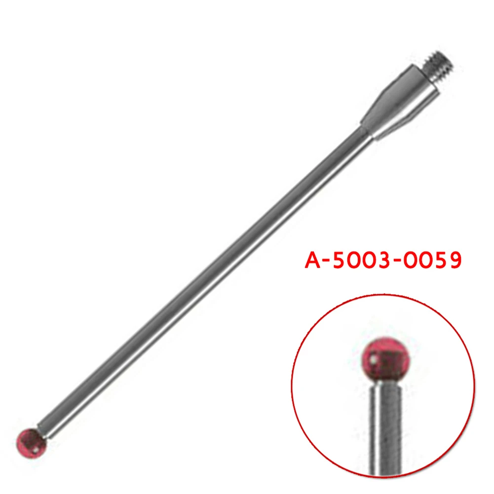 Steel Touch Probe for M3 Thread Stylus 3mm Ball Head and 50mm Length for Accurate Measurements in Various Industries