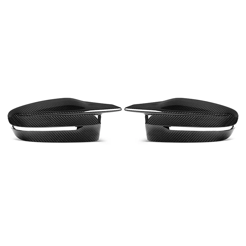 Echte Trockencarbonfaser-Türseitenflügel-Rückspiegelabdeckungen glänzend für BMW G80 G87 G82 G83 2021-IN Limousine Coupé Cabrio – Detail 3