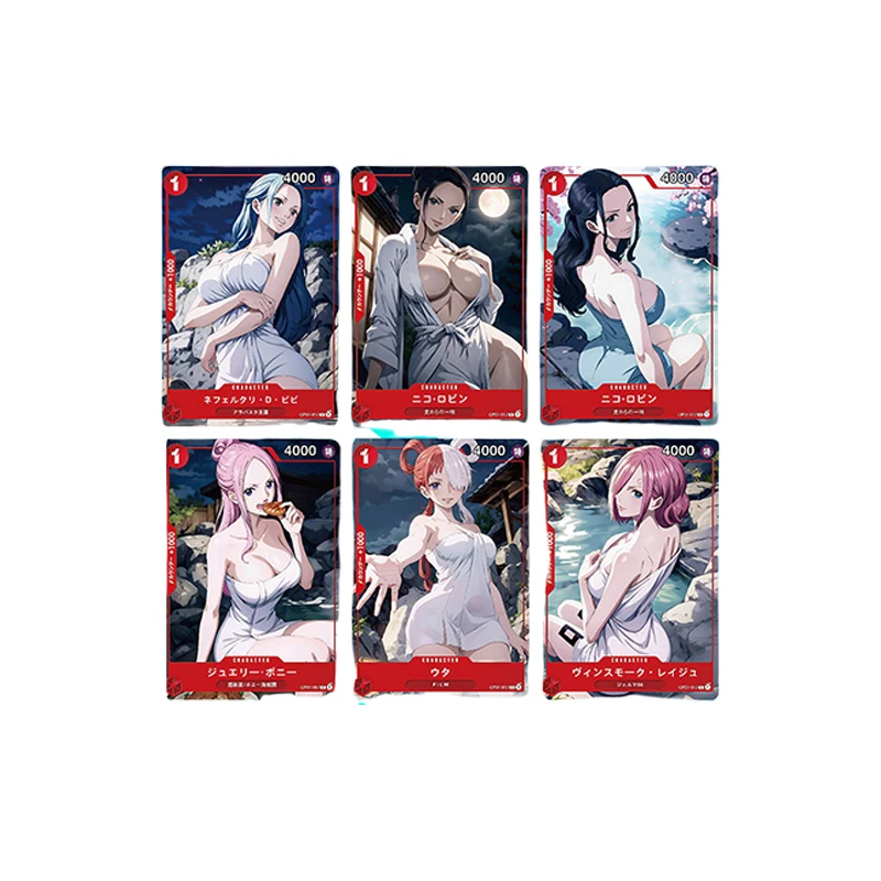 Diy One Piece Homemade Game Collection Card Anime Boa Hancock Uta Rare Flash Card Boys Cartoon Board Game Toys Birthday Gift