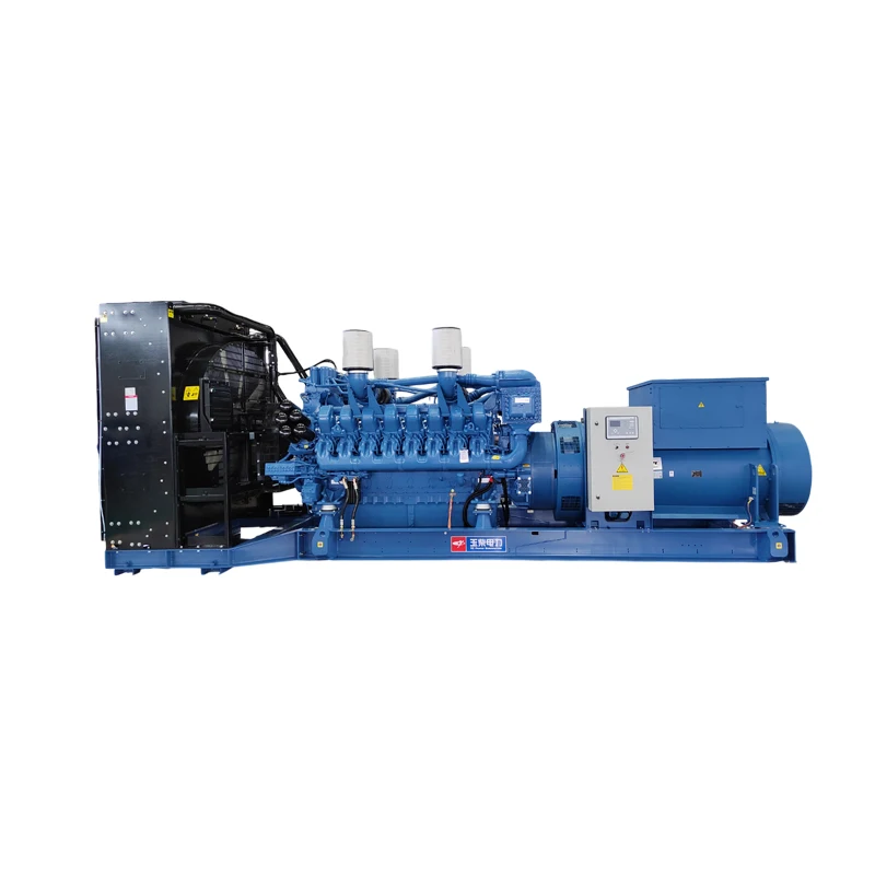 Customized 1800kW Yuchai Diesel Generator Set Open Frame Silent Type Industrial Backup High Power Electric Generator
