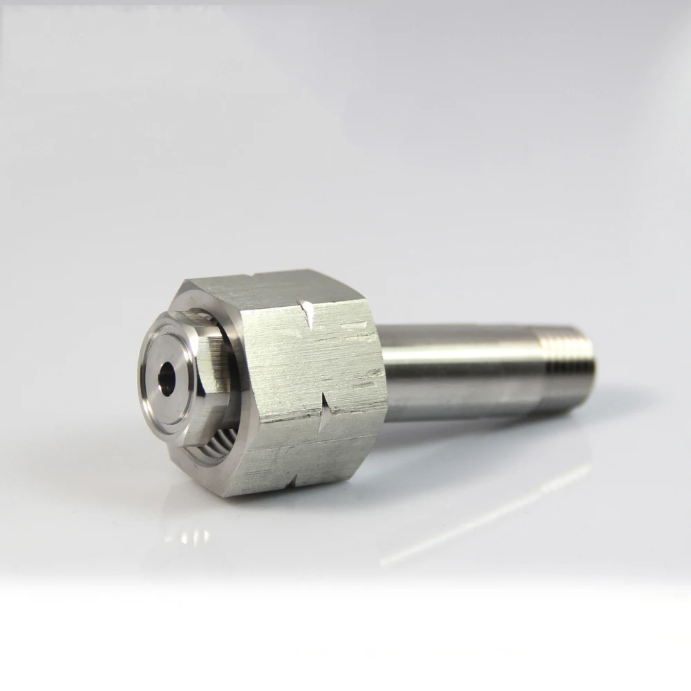 SS316 CGA320 Gas CO2 Cylinder Fitting Connector