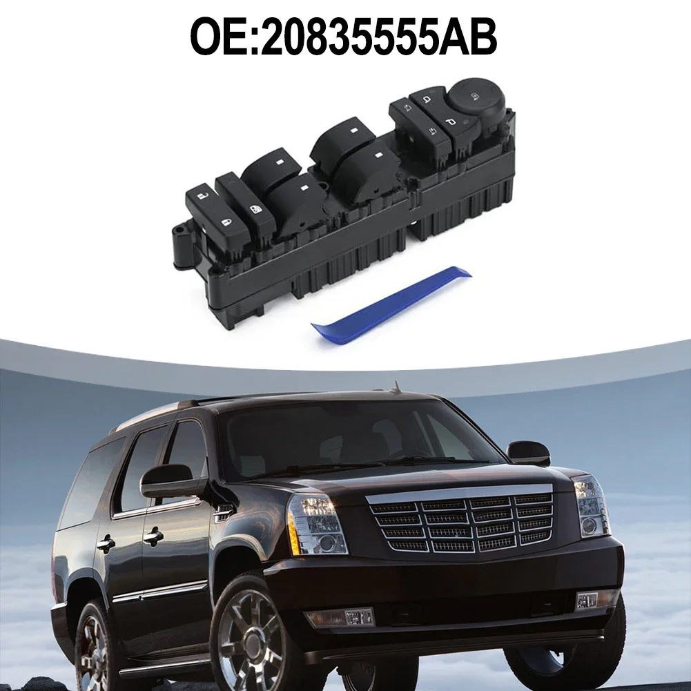

OEM Replacement Driver Side Power Window Switch 20835555AB for Cadillac For Escalade (2009 2014) Tailored Fit and Functionality
