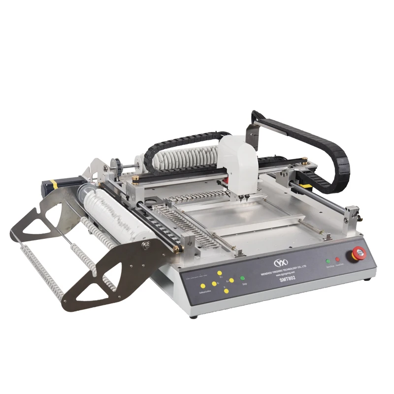 Stock in Russia LED Strip Production Line PCB Manufacturing Equipment SMT802B-S with Highly Reliable Cameras Assembly Machine