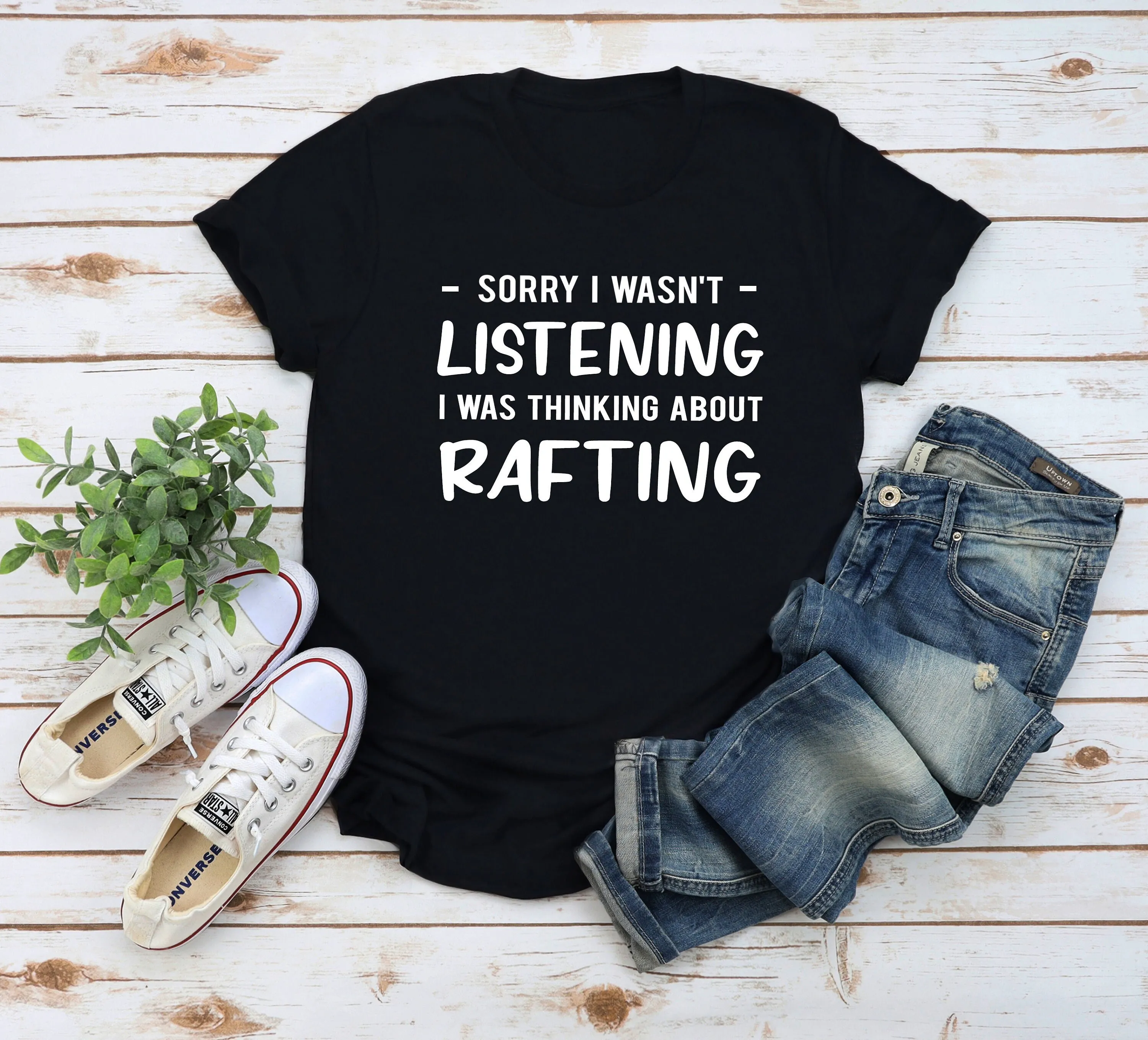 Amante de la camiseta de Rafting para él, viga para hombre