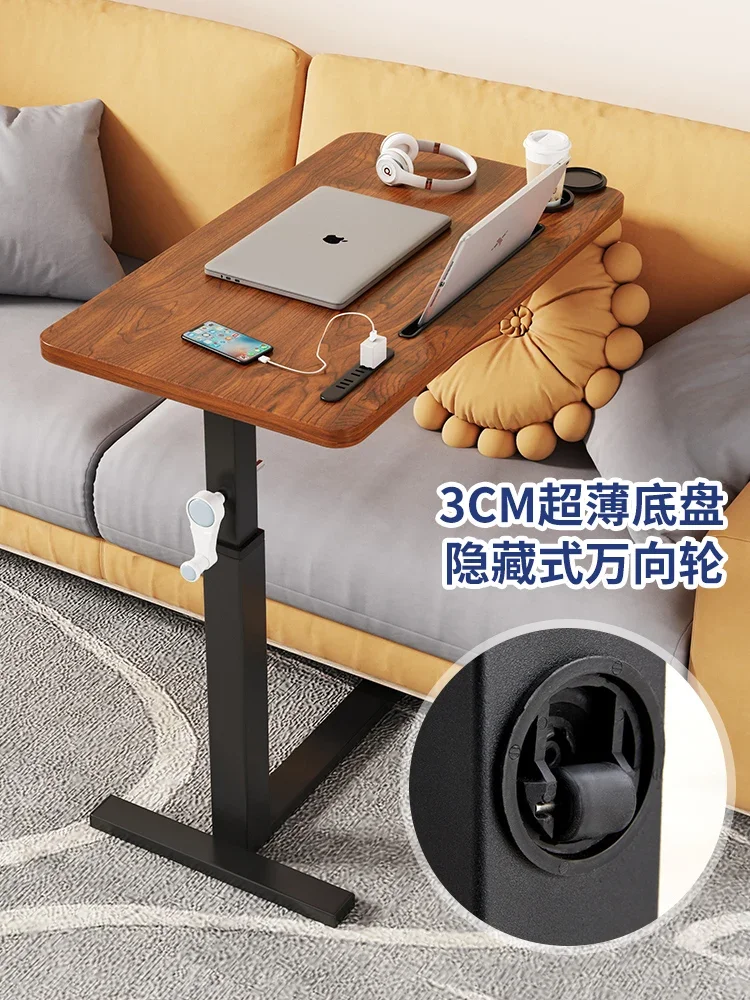 Bedside Desk Bedside Computer Desk Bedroom Table Lifting Desk Home Notebook Learning Folding Table
