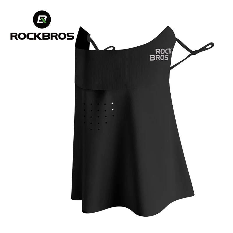 

ROCKBROS дышащий летний велосипедный головной убор, солнцезащитный крем, ледяной шелк, анти-УФ-защита, спортивный шарф для бега на открытом воздухе, пылезащитная маска для мужчин и женщин