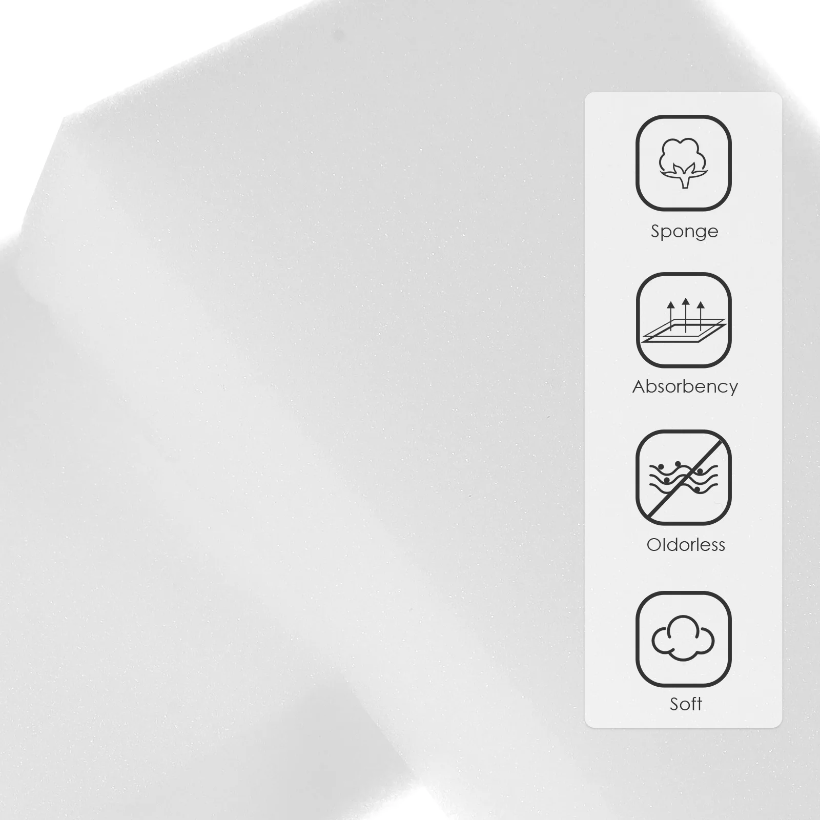 

50pcs Cleaning Sponge Kitchen Scrubber Dish Multifunctional Melamine Sponge Bulk Sponges For Bathroom Toilet