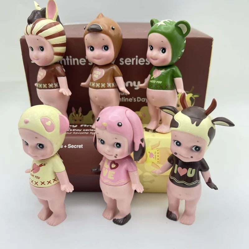 New Arrival Cute Kewpie Doll Valentine'S Day Limited Edition Sonny Angel Model Toy Animal Action Figure Decoration Kid Xmas Gift