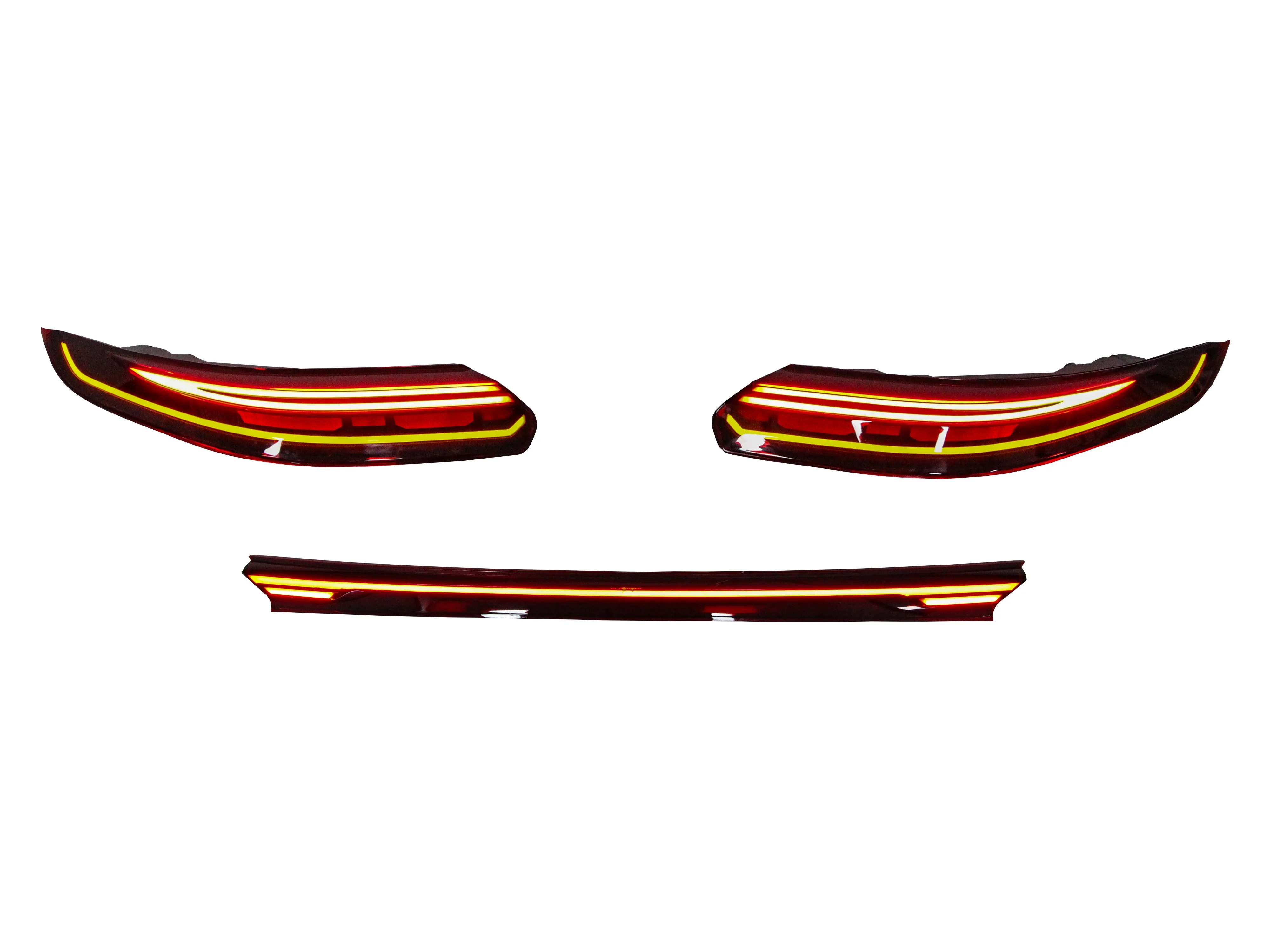 Upgrade for Porsche Panamera 971 Models Clear Lens Tail Lights with Red Color for 14th-18th Models Condition New