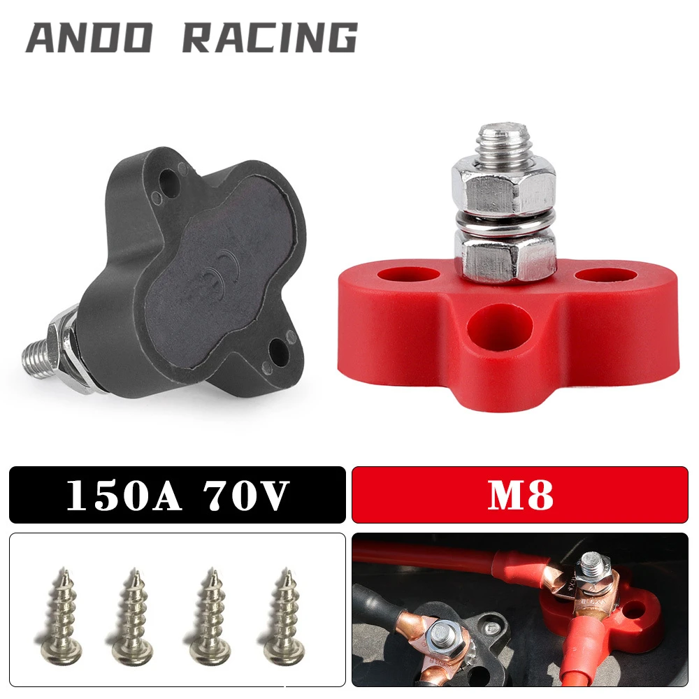 

Клеммная колодка M6 M8 M10 150A DC 70 в, 5/16 дюйма